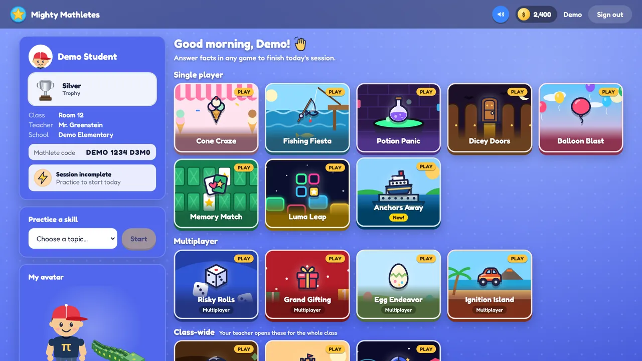 Everything starts in the lobby